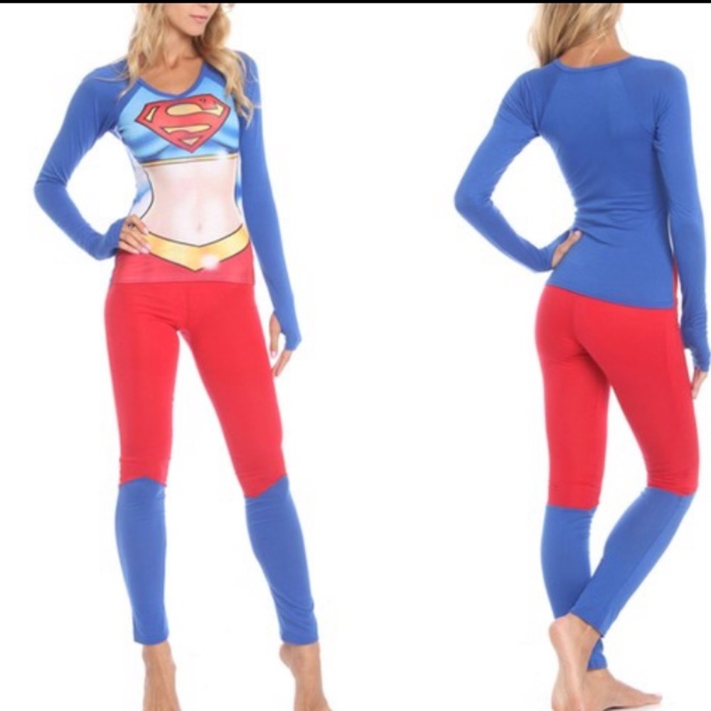 DC Comics Superwoman PJ Set